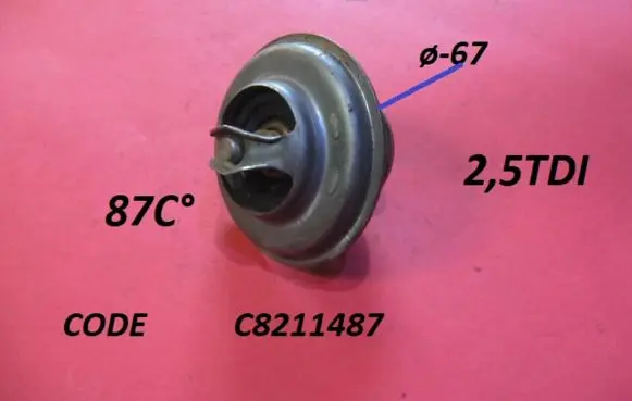 Audi A6 S6 C4 4A Thermostat C8211487