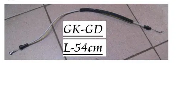 Rear door cable line