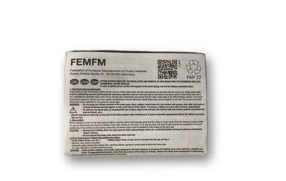 BMW 5 F10 F11 Brake pads (front) 34118847063 34116850885 34116775314