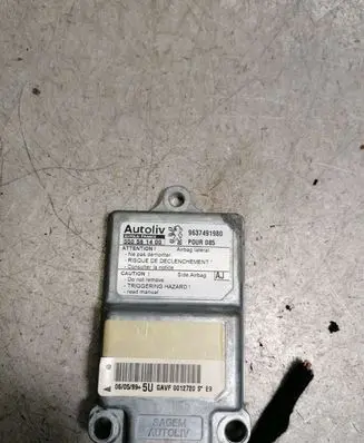 Peugeot 406 Airbag control unit/module 9637491980