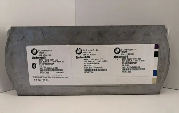 BMW X5 E70 Bluetooth control unit module 9149615 8410914961501 16921111