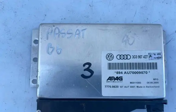 Volkswagen PASSAT B6 Gearbox control unit/module 3C0907427A M0011000 77708620