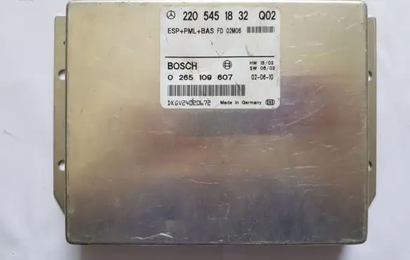 Mercedes-Benz CL C215 ESP (stability system) control unit 2205451832 A2205451832 0265109607