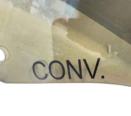 Chevrolet Camaro Front door window/glass (coupe) 92234858 43R001237