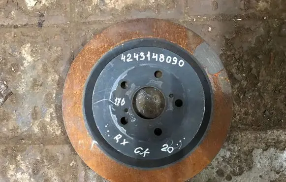 Lexus RX 450H Rear brake disc 4243148090