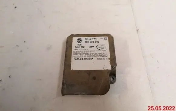 Seat Alhambra (Mk1) Airbag control unit/module 1c0909605