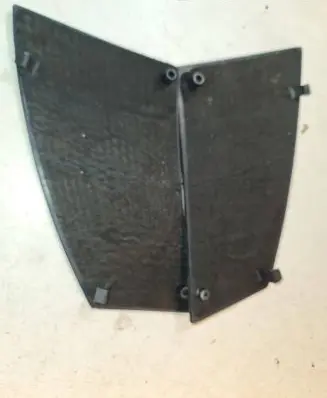 Mercedes-Benz S W126 Side speaker trim/cover 1266806739 1266806639