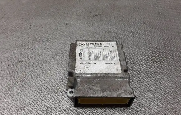 Volkswagen Golf Plus Airbag control unit/module 1K0909605N 5WK43413