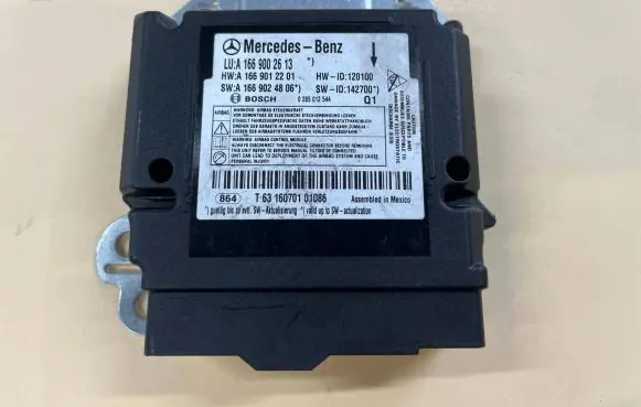 Mercedes-Benz ML W166 Airbag control unit/module A1669002613 A1669012201 A1669024806