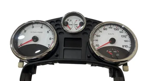 Peugeot 207 Speedometer (instrument cluster) 9662904080 00105253 A2C53190333