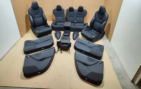 Tesla Model S Seat and door cards trim set