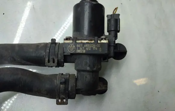 Coolant heater control valve