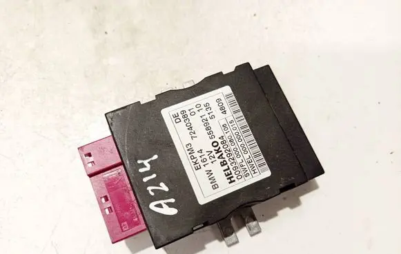Fuel injection pump control unit/module