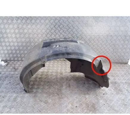 Audi A3 S3 8V Front wheel arch liner splash guards 8V0821172