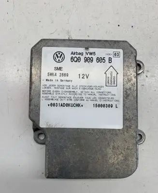 Volkswagen PASSAT B5 Airbag control unit/module 6Q0909605B 5WK42869