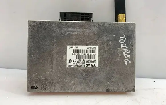 Volkswagen Touareg I Bluetooth control unit module 7L6035729F 03000401033