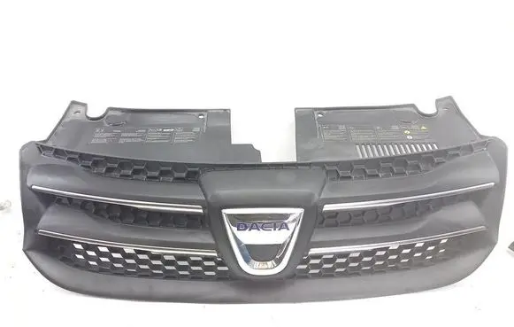 Dacia Sandero II Front bumper upper radiator grill brak