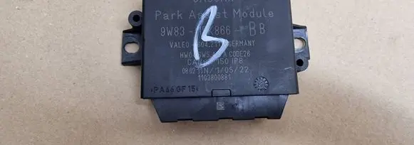 Jaguar XF X250 Parking PDC control unit/module 9W8315K866BB