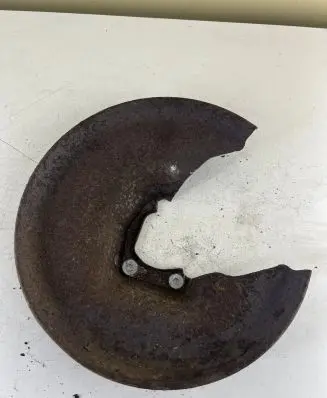 Peugeot 807 Rear brake disc plate dust cover 