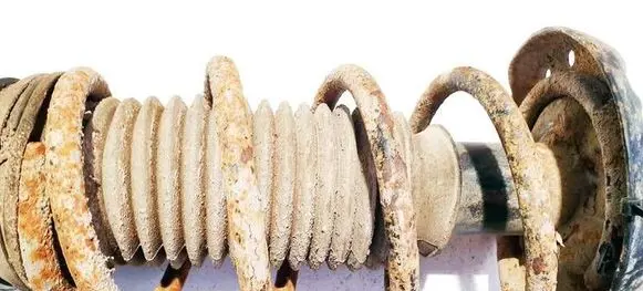 Opel Corsa D Front coil spring 