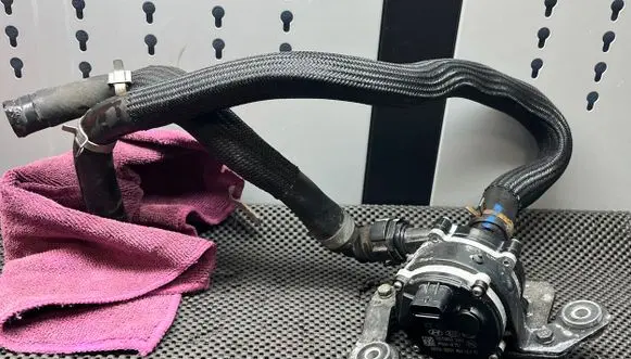 Electric auxiliary coolant/water pump