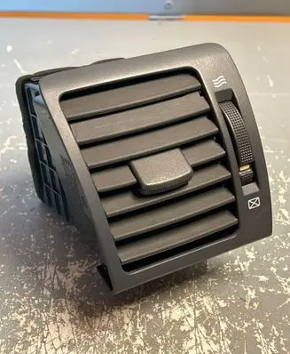Dashboard side air vent grill/cover trim