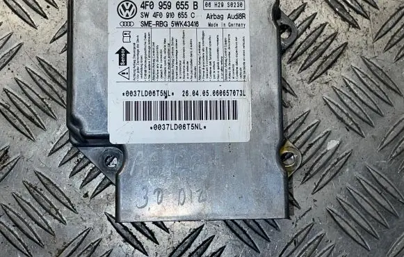 Audi A6 S6 C6 4F Airbag control unit/module 4F0959655B 0037LD06T5NL 5WK43416