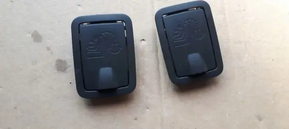 Audi A4 S4 B8 8K ISOFIX cover 8T0887301