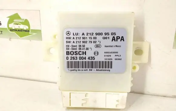 Mercedes-Benz E W212 Parking PDC control unit/module DALISID3142 2129009505 2129011500
