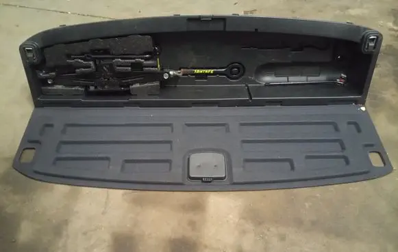 Hyundai Santa Fe Glove box in trunk 