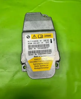 BMW 5 E60 E61 Airbag control unit/module 9160558 31916055801V 220443131