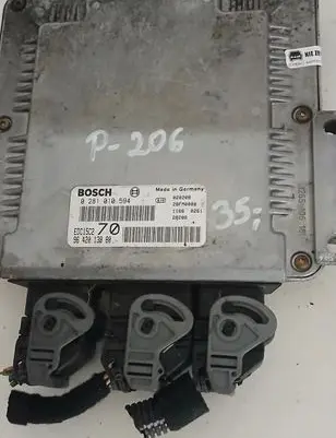 Peugeot 206 Engine control unit/module ECU 9642013980