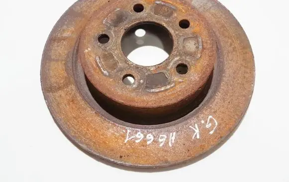 Volvo S40 Rear brake disc neventiliuojamas