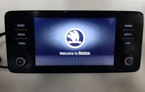 Skoda Scala Screen/display/small screen 654035871B