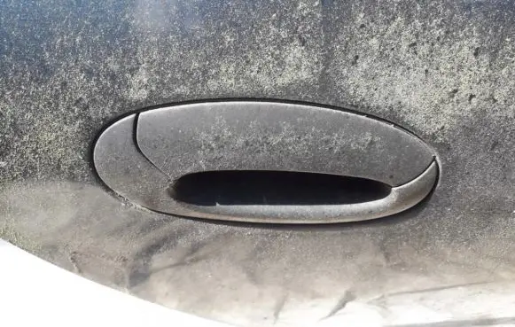 Hyundai Lantra II Front door exterior handle
