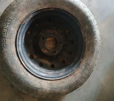 KIA Sorento R17 spare wheel NOCODE