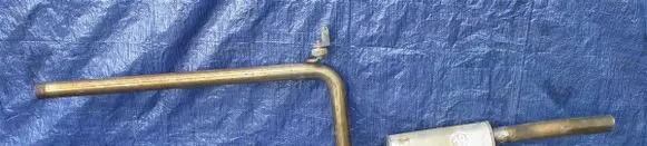 Volkswagen PASSAT B8 Exhaust gas pipe 