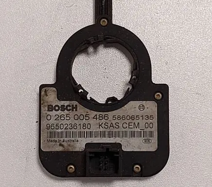 Citroen C4 I Steering angle sensor 9650236180 0265005446 586065135