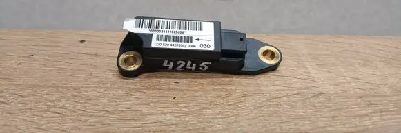Airbag deployment crash/impact sensor