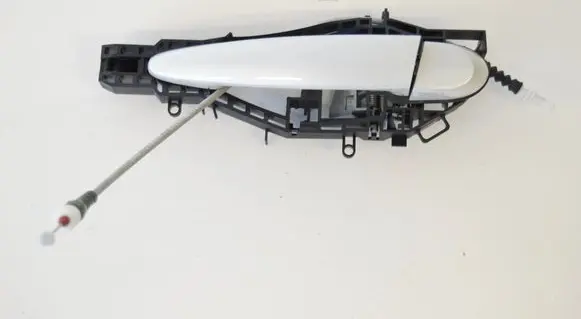Opel Corsa D Front door exterior handle 51227259836