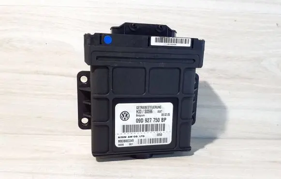 Volkswagen Touareg I Gearbox control unit/module 09D927750BP H33S0596 M000B003349