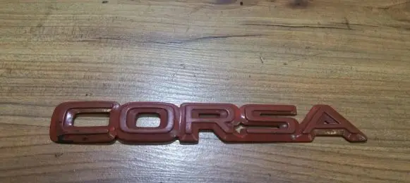 Opel Corsa B Manufacturer badge logo/emblem 