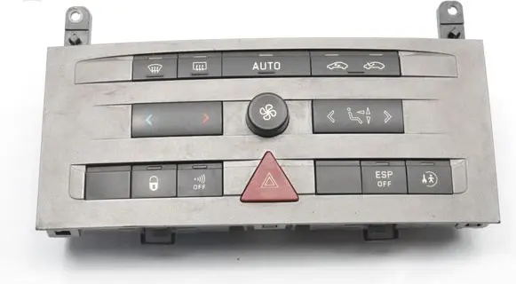 Peugeot 407 Air conditioner control unit module 96573326