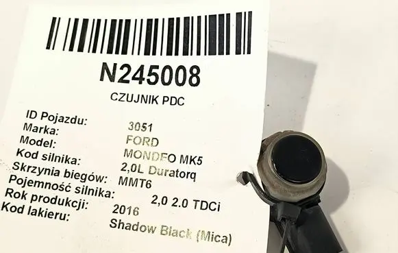 Ford Mondeo MK V Parking PDC sensor EM2T-15K859-AAW