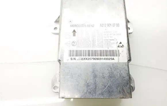 Mercedes-Benz E W212 Airbag control unit/module A2129010700