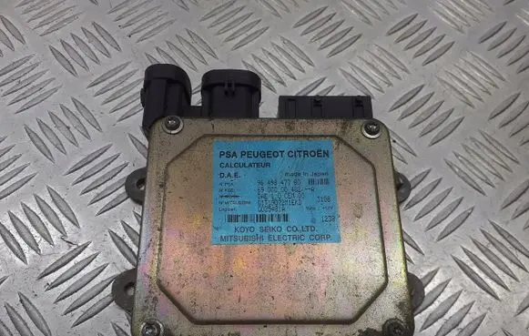 Citroen C3 Power steering control unit/module 9649847780