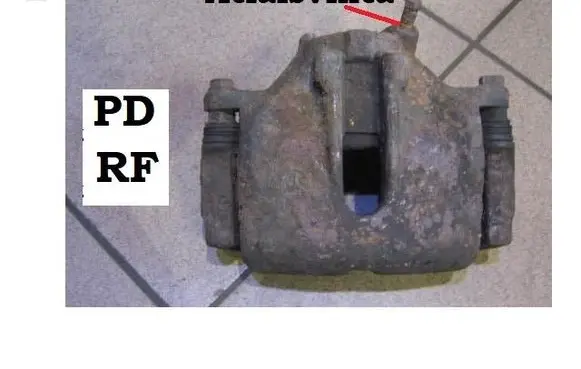 Mercedes-Benz E W124 Front brake caliper A0004201315