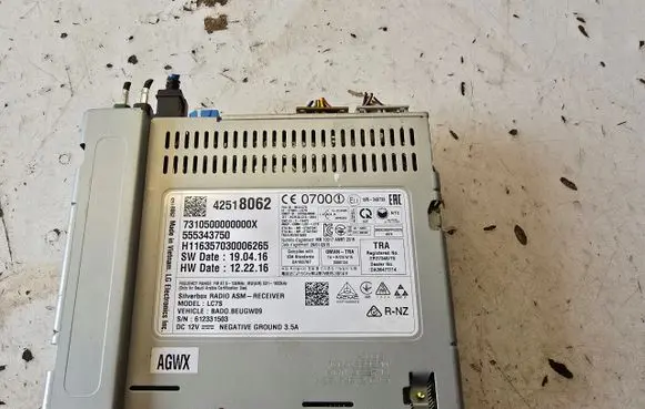 Opel Astra K Navigation unit CD/DVD player 42518062