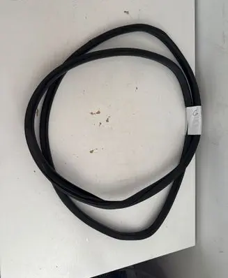 Rubber seal rear door