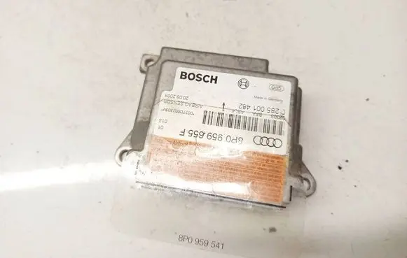 Audi A3 S3 8P Airbag control unit/module 8P0959655F 0285001482